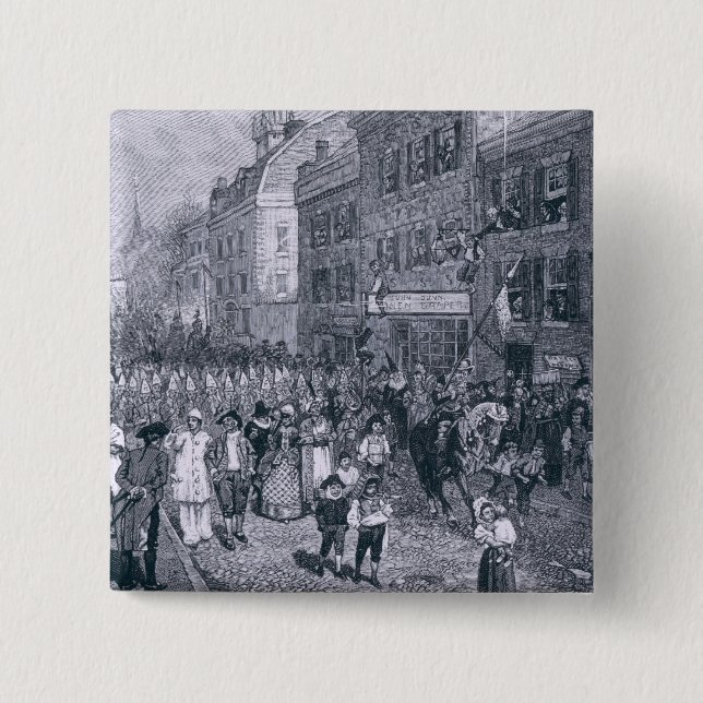 Carnival at Philadelphia 15 Cm Square Badge (Front)