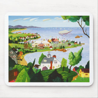 Carnival At The Beach Mouse Mat