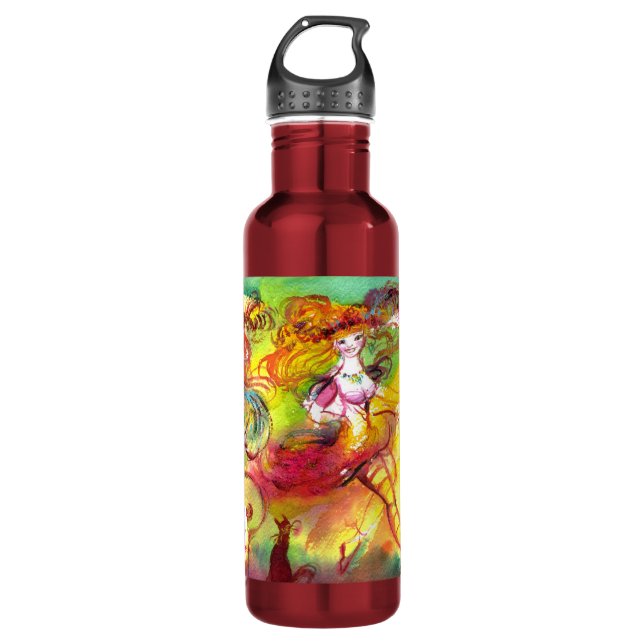 CARNIVAL BALLET / Venetian Masquerade,Dance,Music 710 Ml Water Bottle (Front)