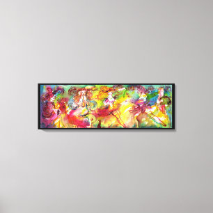 CARNIVAL BALLET / Venetian Masquerade,Dance,Music Canvas Print