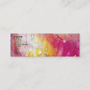 CARNIVAL BALLET / Venetian Masquerade,Dance,Music Mini Business Card