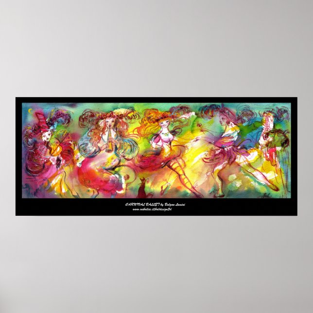 CARNIVAL BALLET / Venetian Masquerade,Dance,Music Poster (Front)