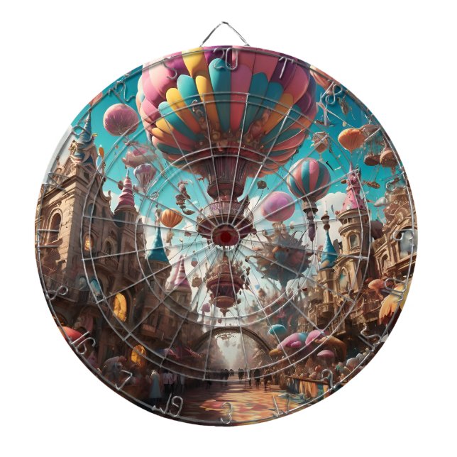 Carnival Balloon Festival  Dartboard (Front)