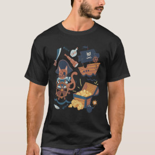 Carnival Cat Pirate Outfit Toddler Arr T-Shirt