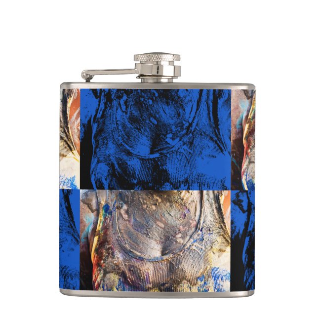 carnival chest hip flask (Front)