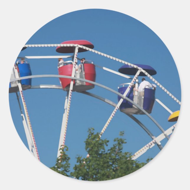 CARNIVAL! CLASSIC ROUND STICKER (Front)