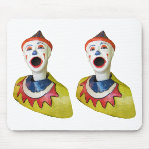 Carnival Clown Mouse Mat