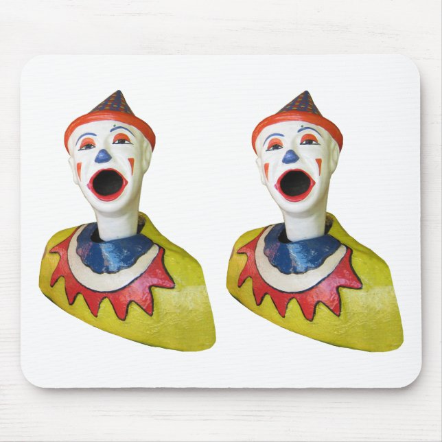Carnival Clown Mouse Mat (Front)