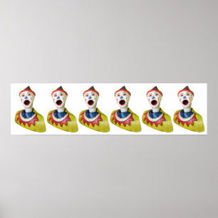Carnival Clowns Poster
