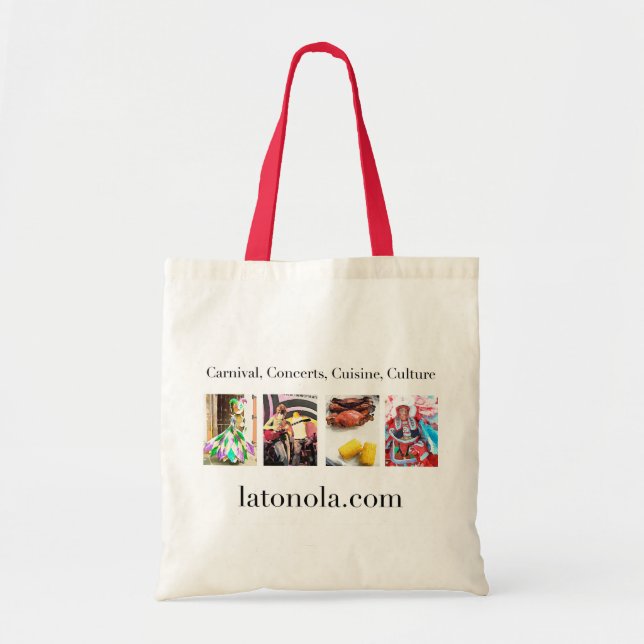 Carnival, Concerts, Cuisine, Culture Tote Bag (Front)