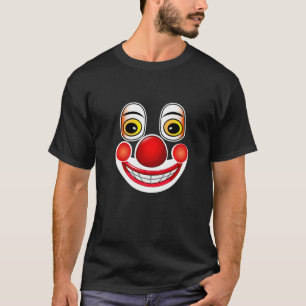 Carnival costume clown face mardi gras funny Premi T-Shirt