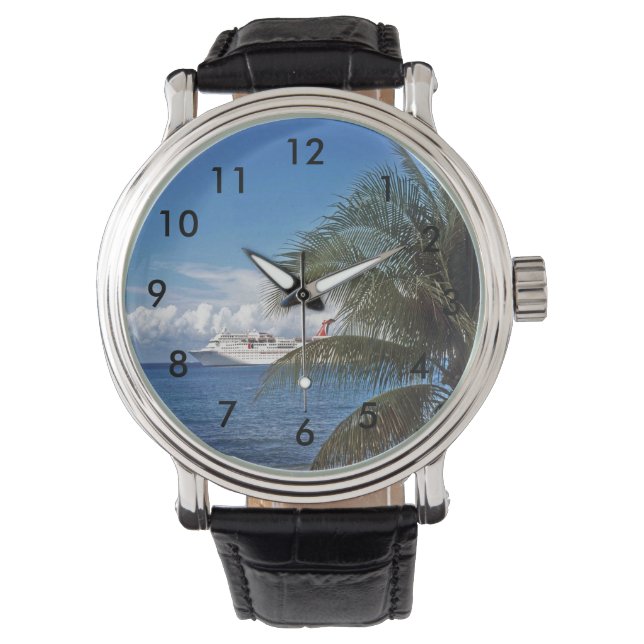 Carnival cruise ship docked at Grand Cayman Watch (Front)