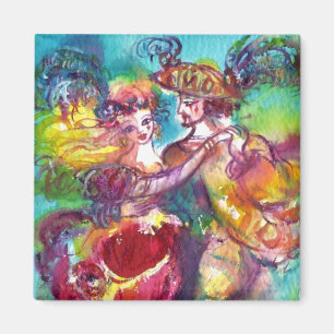 CARNIVAL DANCE Venetian Masquerade Ball Magnet