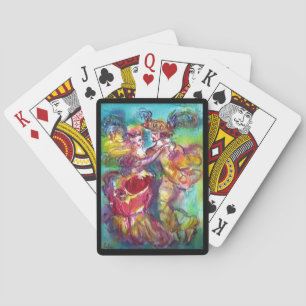 CARNIVAL DANCE Venetian Masquerade Ball Playing Cards