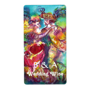 CARNIVAL DANCE Venetian Masquerade Wedding Wine