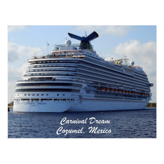 Carnival Dream Postcard