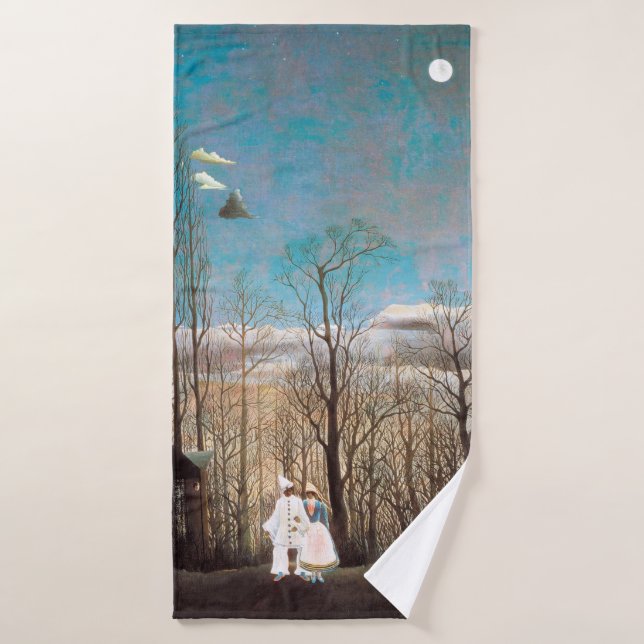 Carnival Evening, Rousseau Bath Towel (Bath Towel)