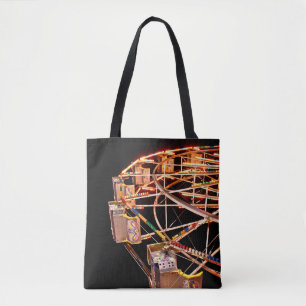 Carnival Ferris Wheel Tote Bag