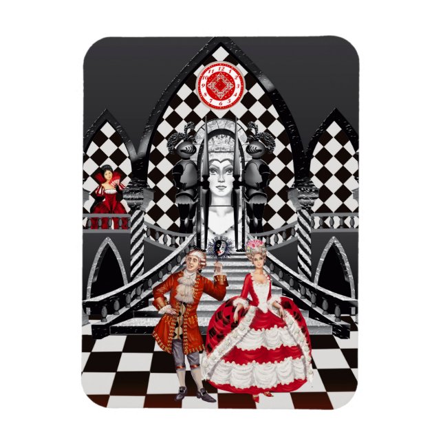 Carnival in a Magical land Magnet (Vertical)