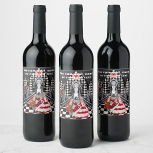 Carnival in a Magical land Wine Label