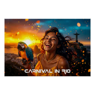 CARNIVAL IN RIO POSTER