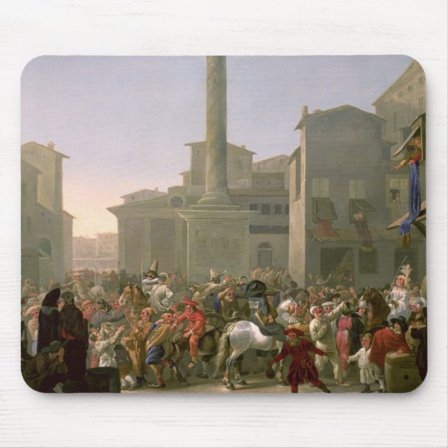 Carnival in Rome, c.1650-51 Mouse Mat (Front)