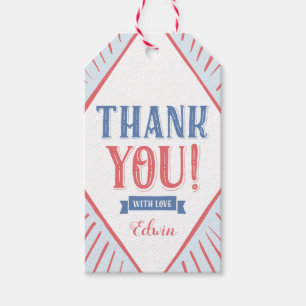 Carnival Kids Thank You Favour Gift Tag