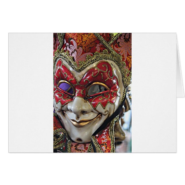 Carnival Mask Design (Front Horizontal)