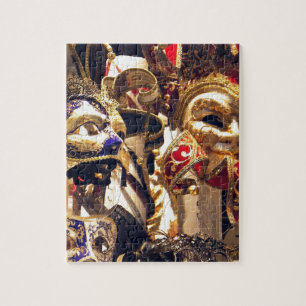 Carnival Masks from Venice Jigsaw Puzzle