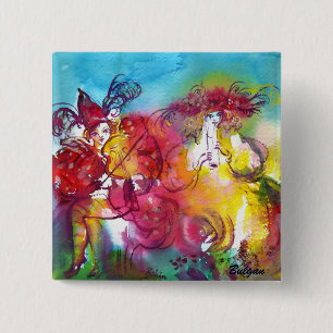 CARNIVAL NIGHT 2 15 CM SQUARE BADGE