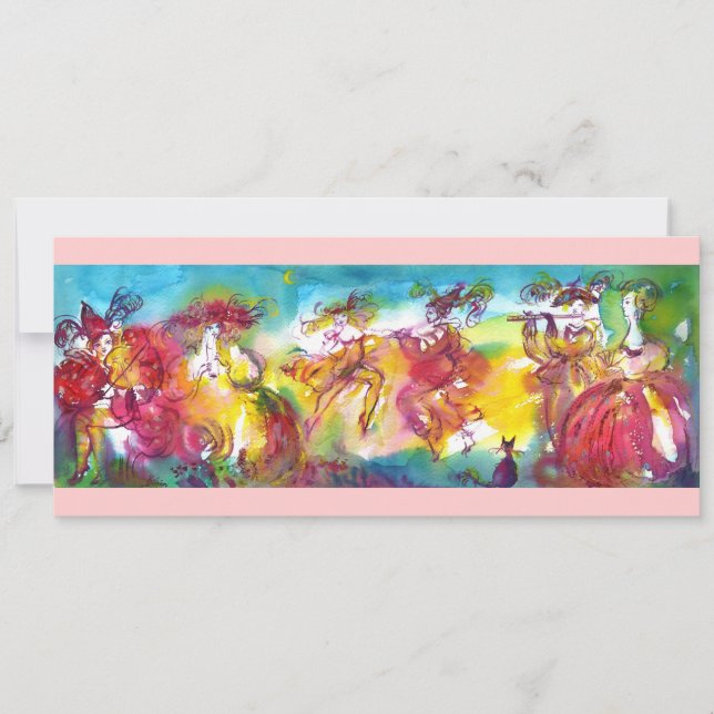 CARNIVAL NIGHT, Mardi Gras Masqureade ,Dance,Music (Front)