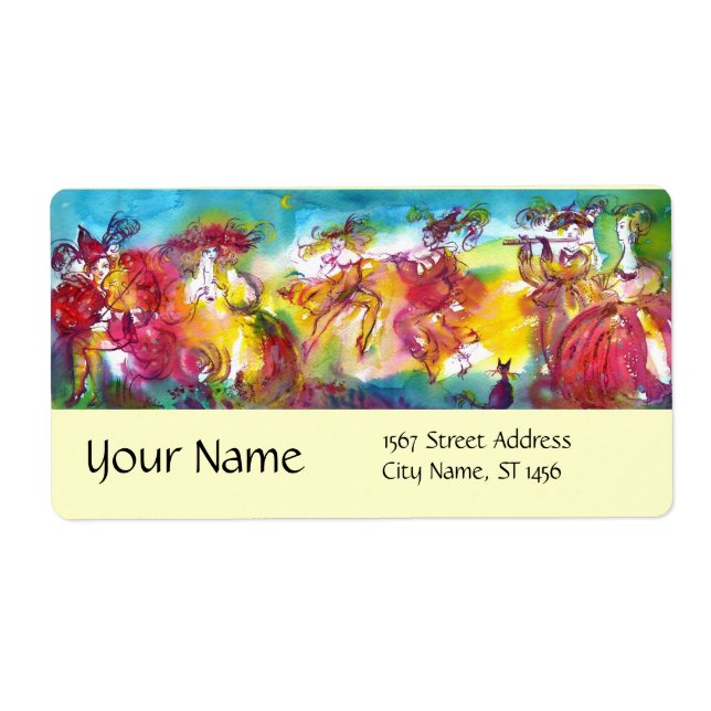 CARNIVAL NIGHT / Venetian Masquerade,Dance Music (Front)