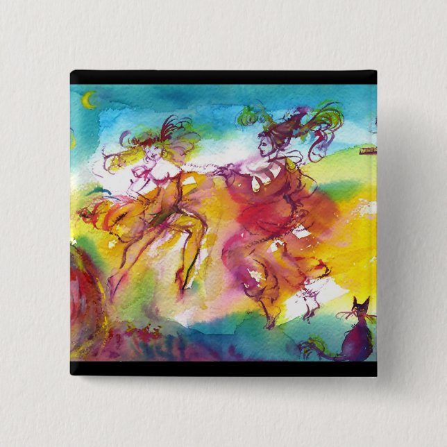 CARNIVAL NIGHT / Venetian Masquerade,Dance Music 15 Cm Square Badge (Front)