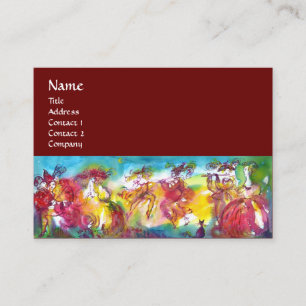 CARNIVAL NIGHT / Venetian Masquerade,,Dance Music Business Card