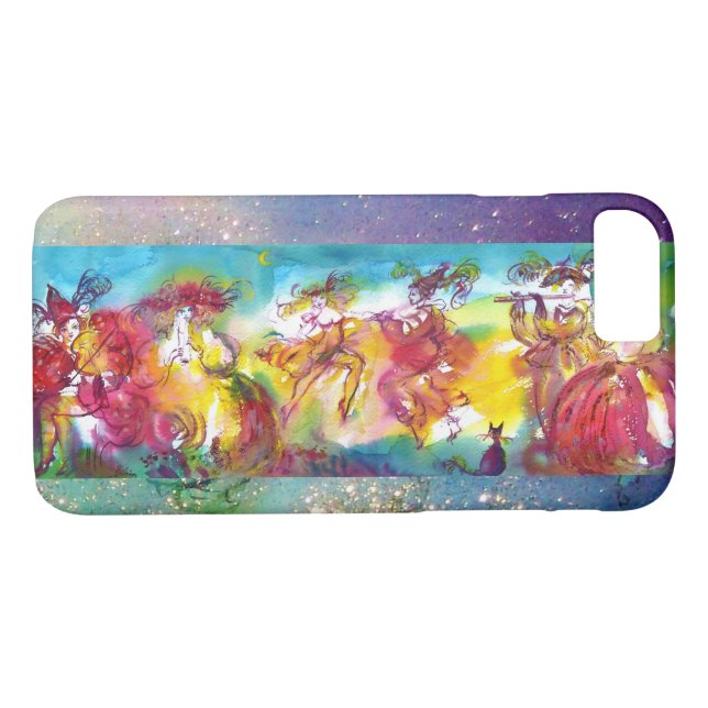 CARNIVAL NIGHT / Venetian Masquerade,Dance Music Case-Mate iPhone Case (Back (Horizontal))