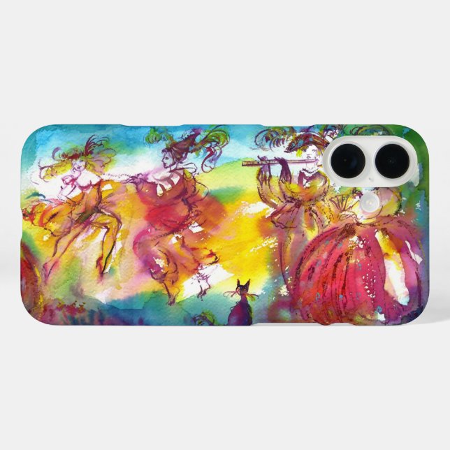 CARNIVAL NIGHT / Venetian Masquerade,Dance Music Case-Mate iPhone Case (Back (Horizontal))