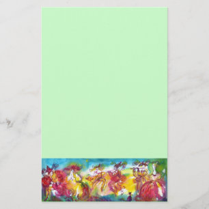 CARNIVAL NIGHT / Venetian Masquerade,Dance Music Stationery
