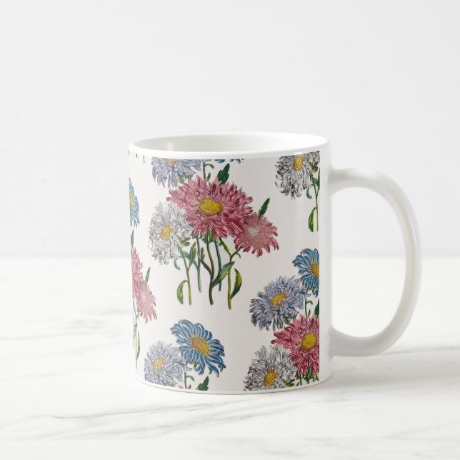 Carnival of flowers coffee mug (Right)