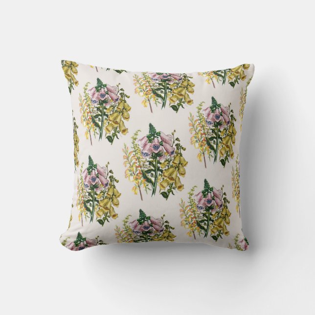 Carnival of flowers cushion (Front)