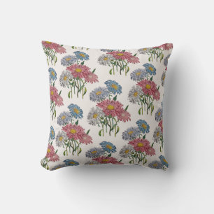 Carnival of flowers cushion