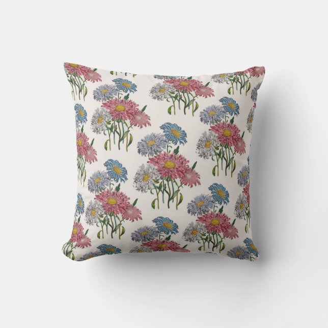 Carnival of flowers cushion (Front)