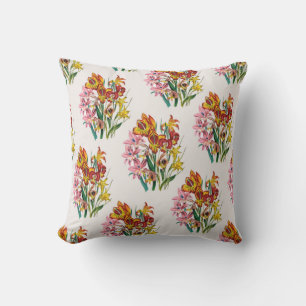 Carnival of flowers cushion