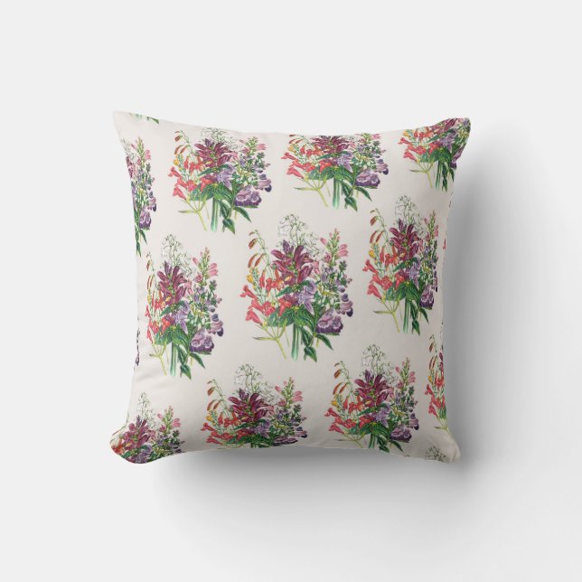 Carnival of Flowers Cushion (Front)