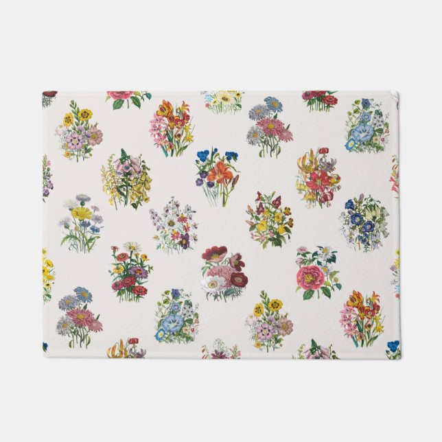 Carnival of flowers doormat (Front)