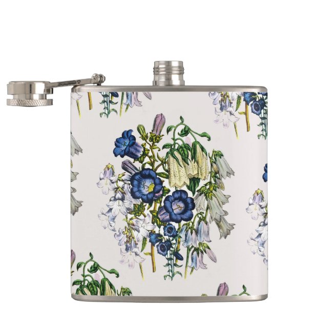 Carnival of flowers hip flask (Opened)