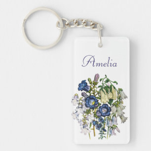 Carnival of flowers key ring