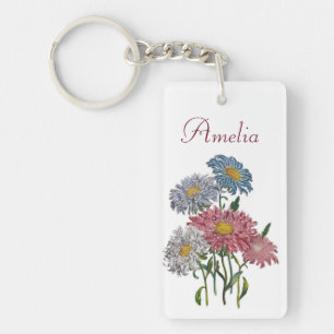 Carnival of flowers key ring