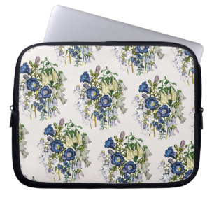 Carnival of flowers laptop sleeve