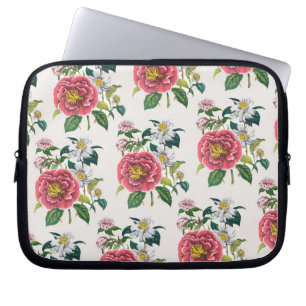 Carnival of flowers laptop sleeve