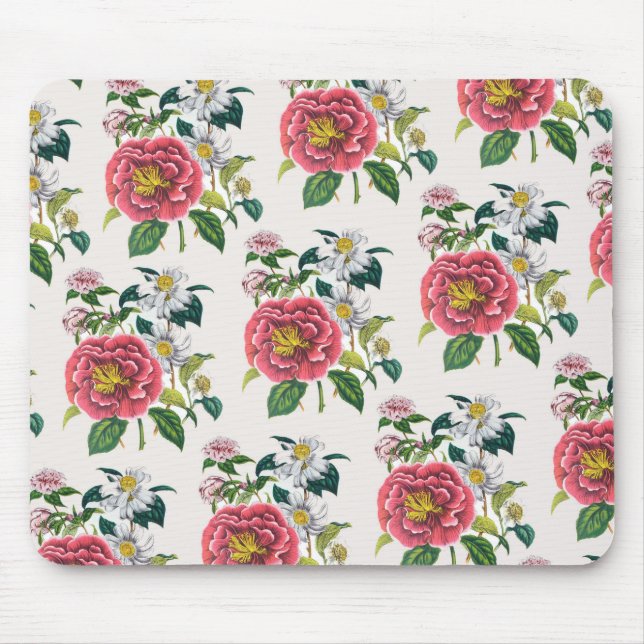Carnival of flowers mouse mat (Front)